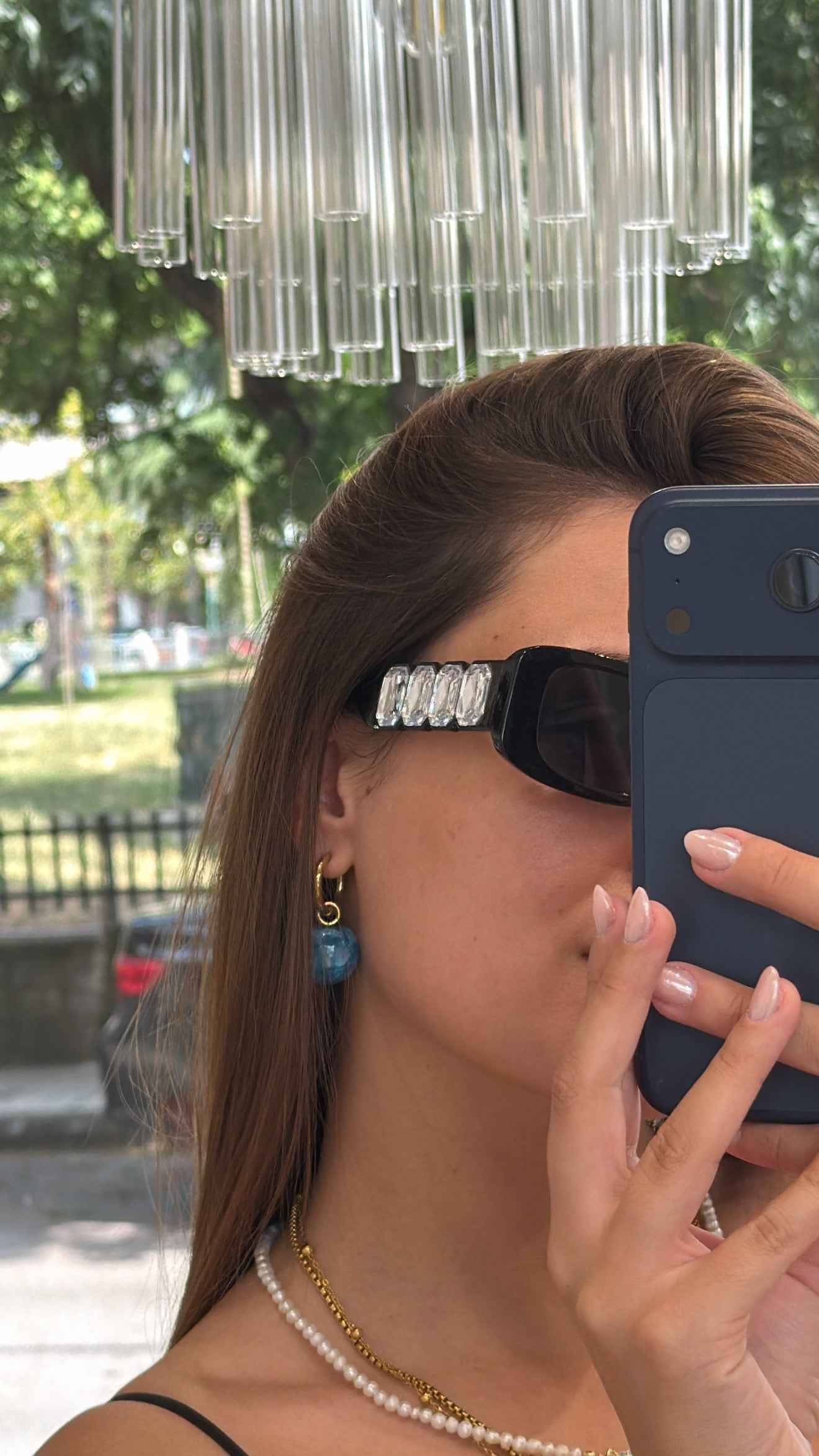 KIKA’S black GLASSES 400UV
