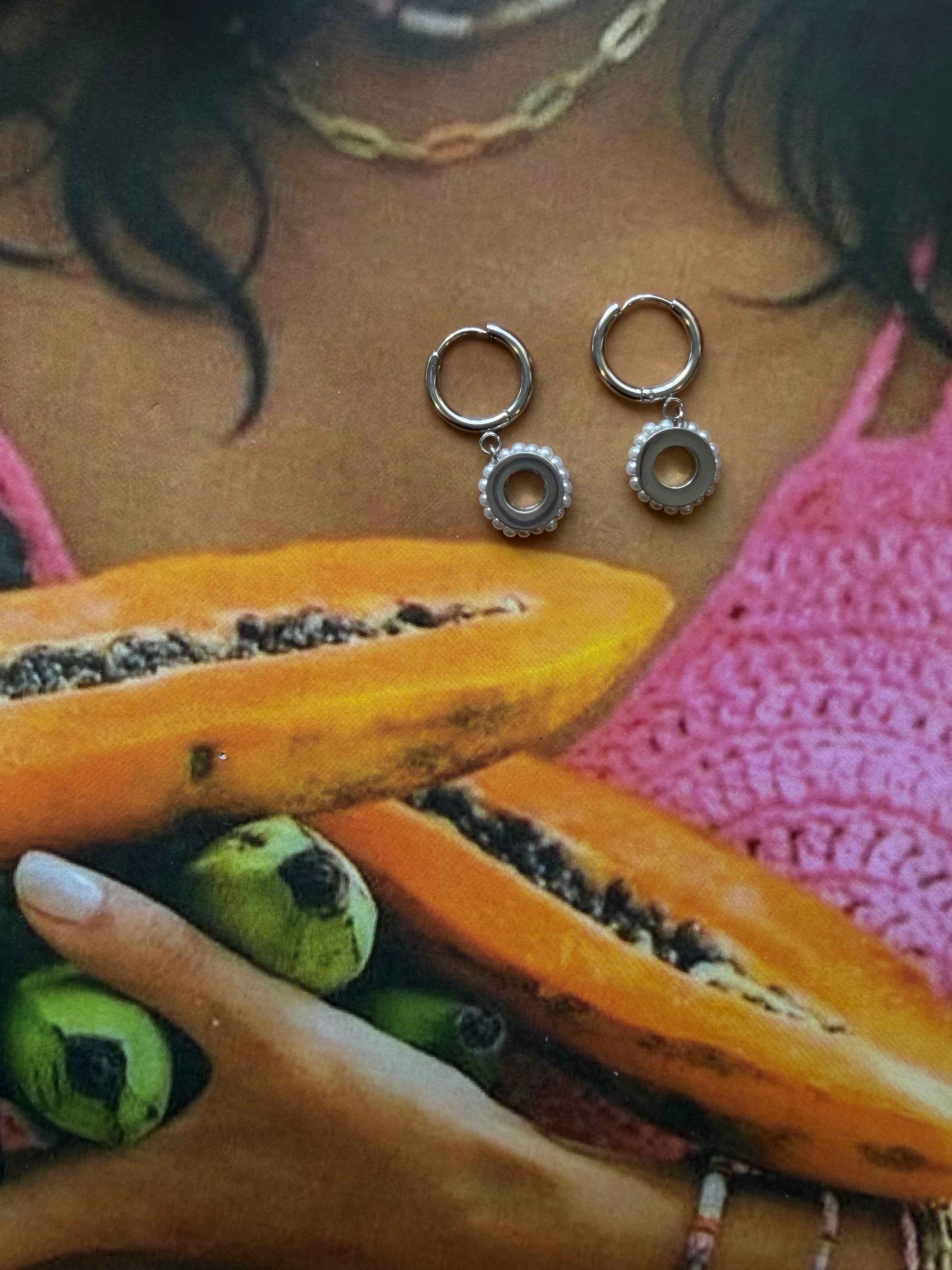 Pearl Circle-stainless Steel