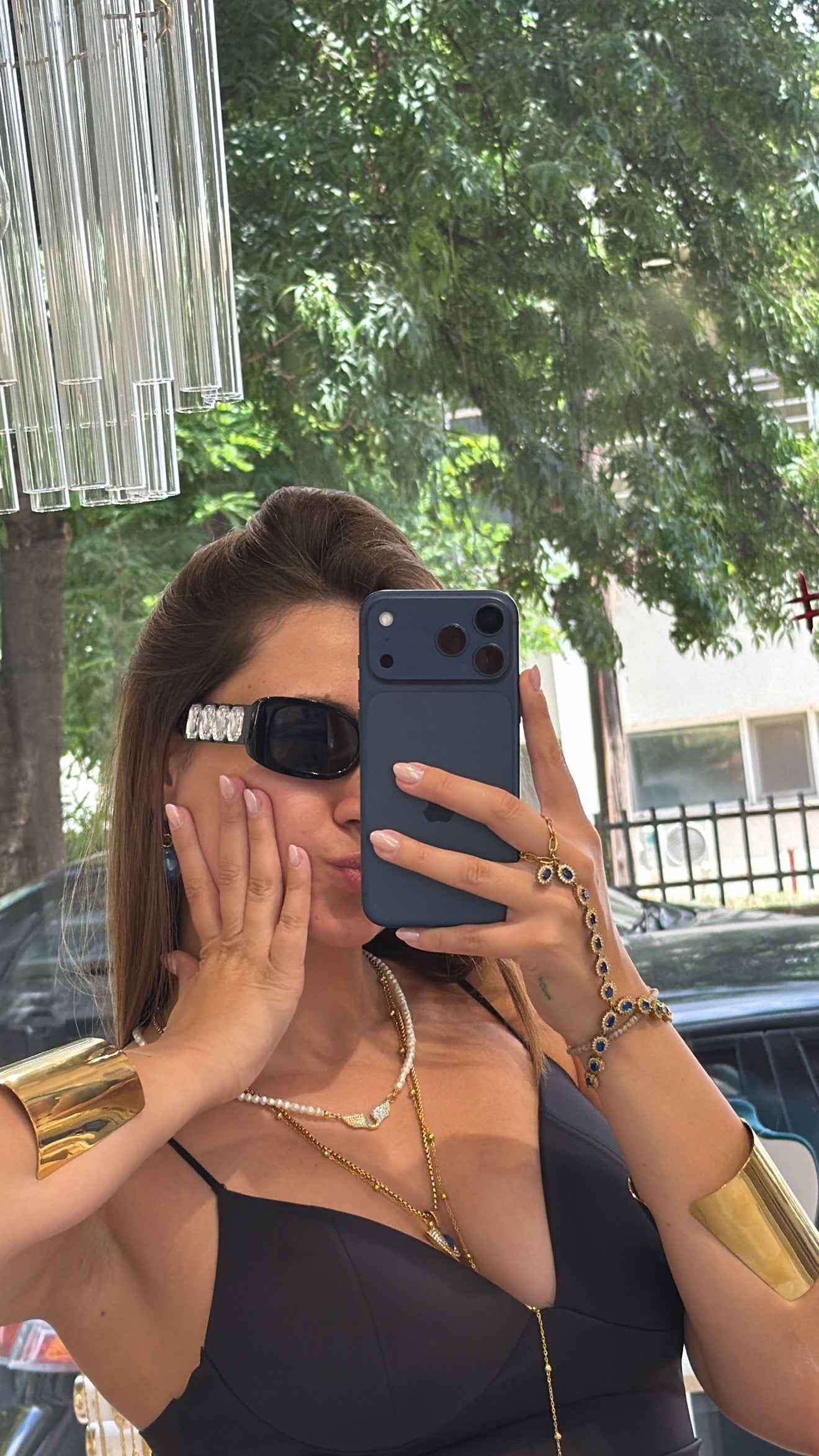 KIKA’S black GLASSES 400UV