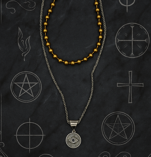 Bonnie’s Mystic Vision διπλό κολιέ χειροποίητα κοσμήματα by Pnoe #VampireDiaries