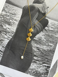 Shell Lariat – Μακρύ Κολιέ Stainless Steel
