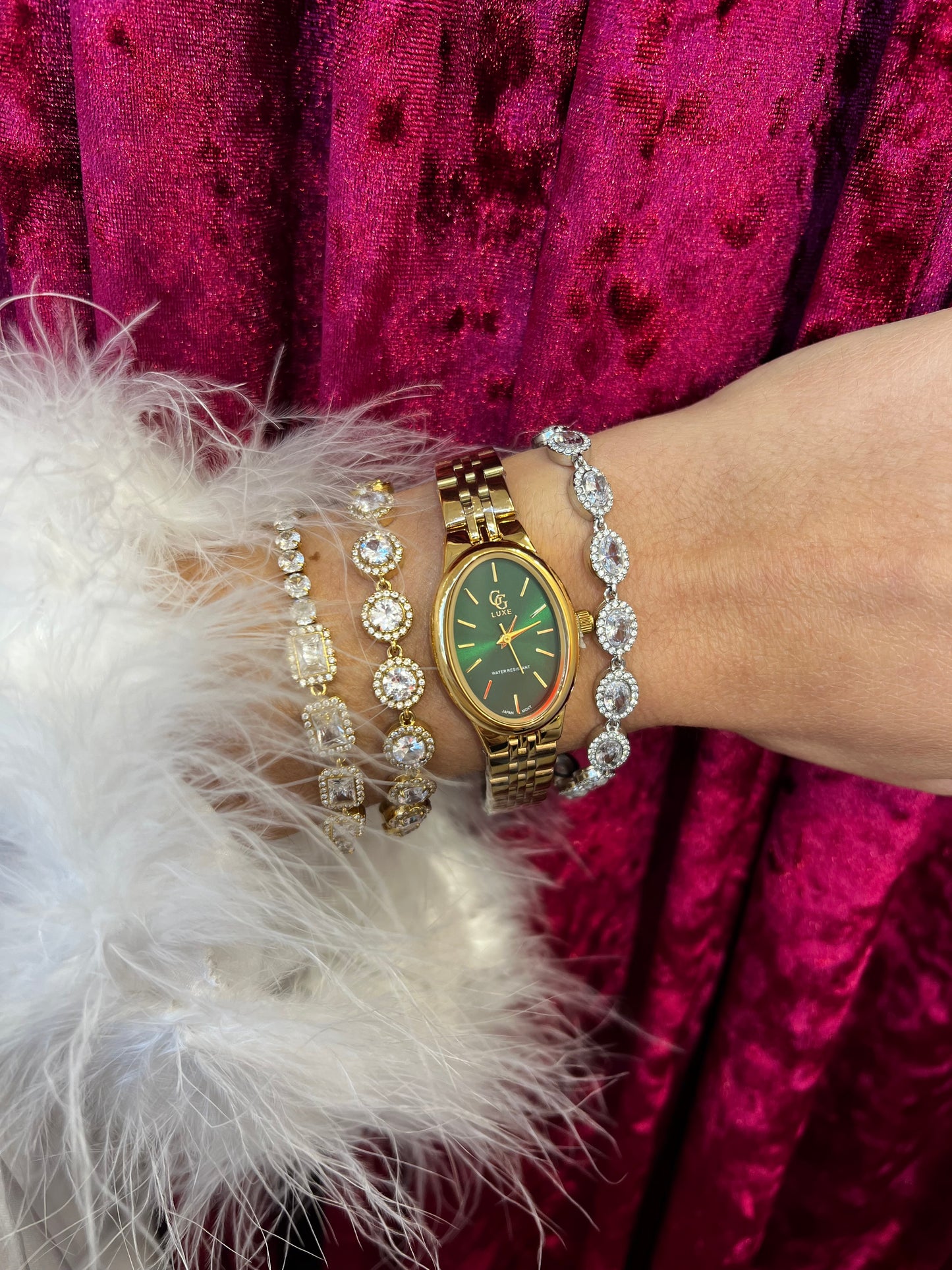 Emerald Eve – ρολόι stainless steel luxury Christmas edition