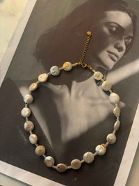 Baroque Pearl Statement Necklace - Αληθινά Μαργαριτάρια