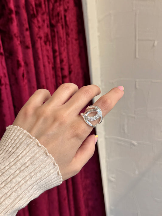 Infinity Coil – Δαχτυλίδι Stainless Steel