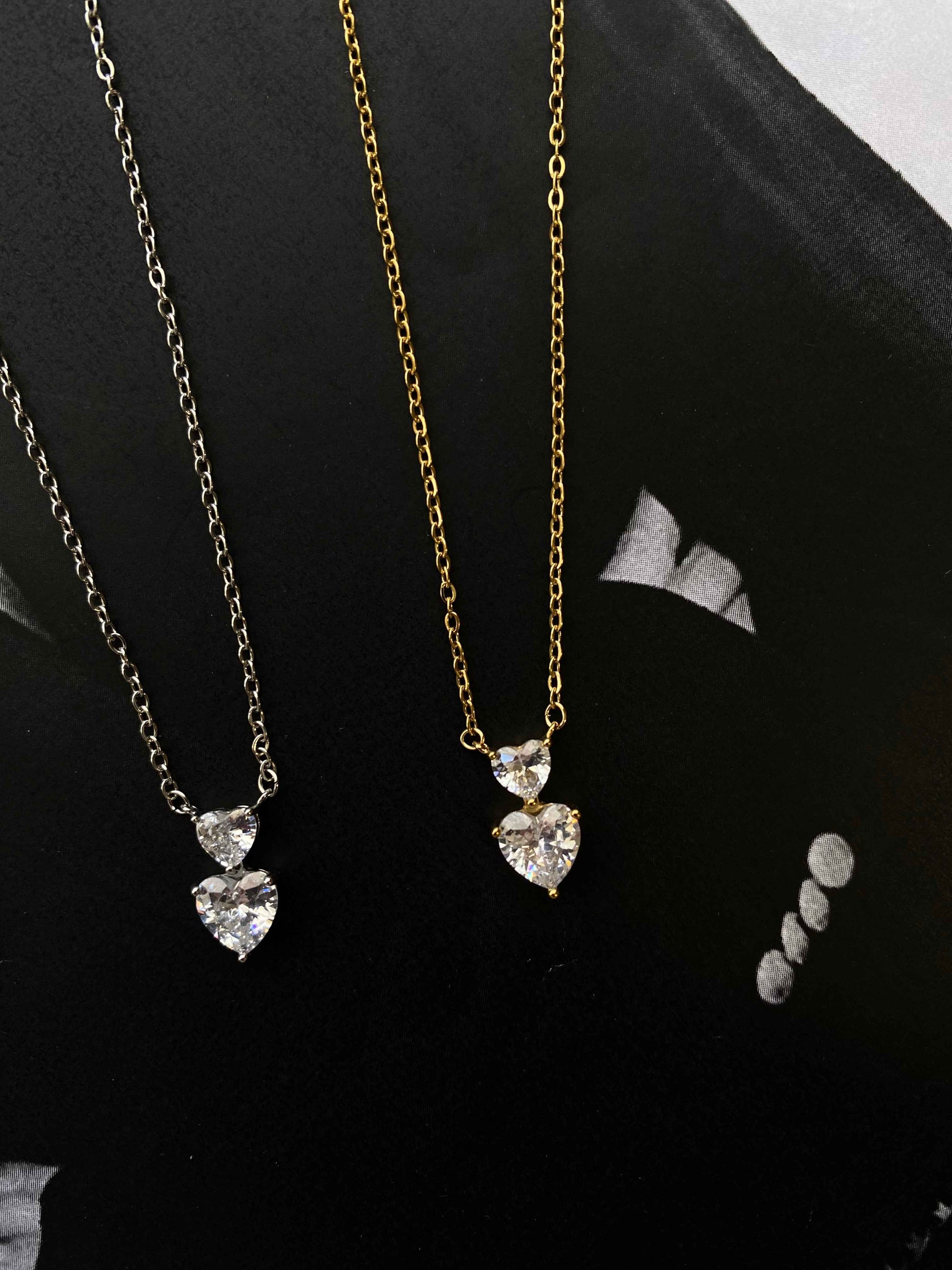 Heart charm- Stainless steel