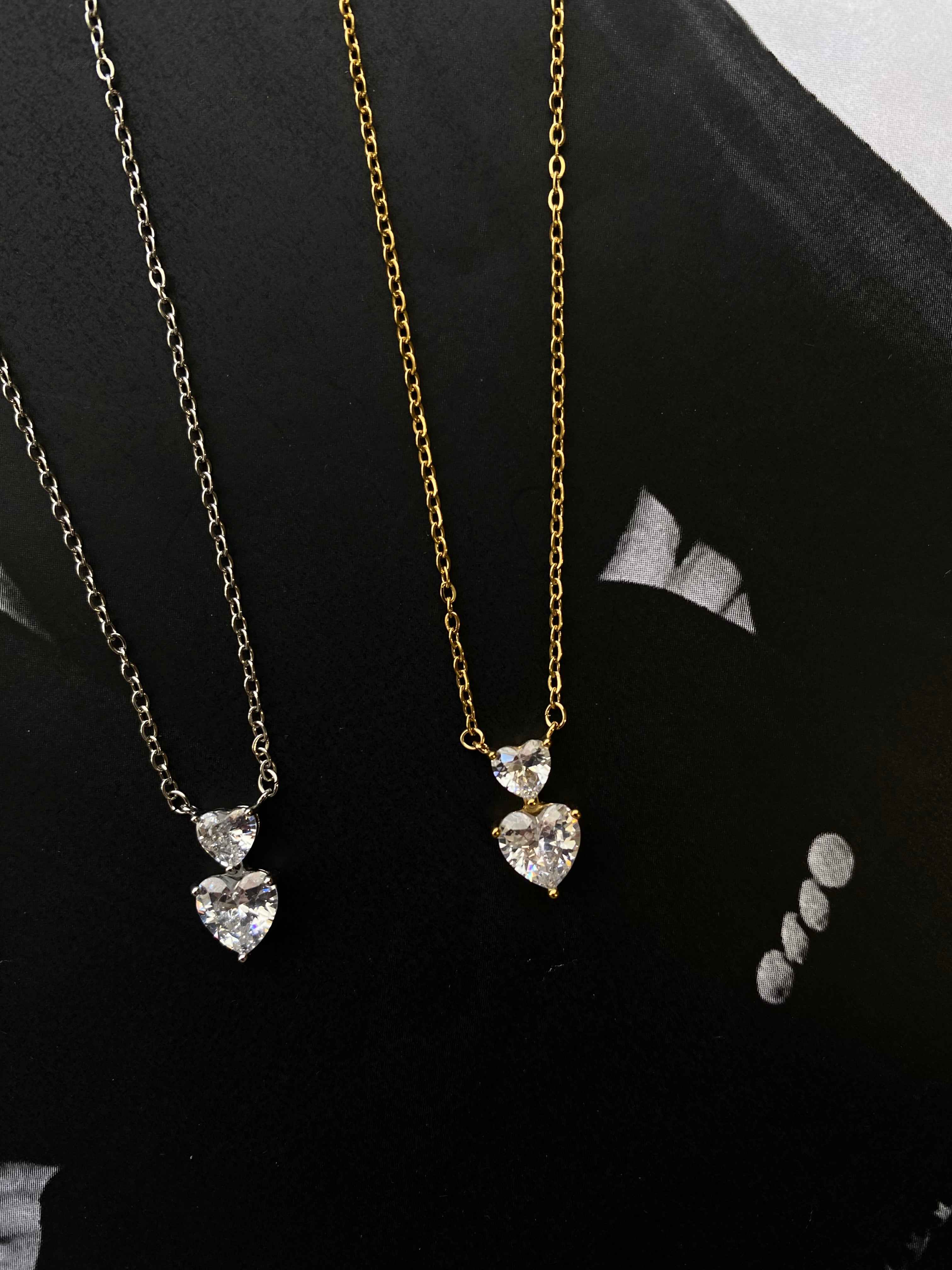 Heart charm- Stainless steel