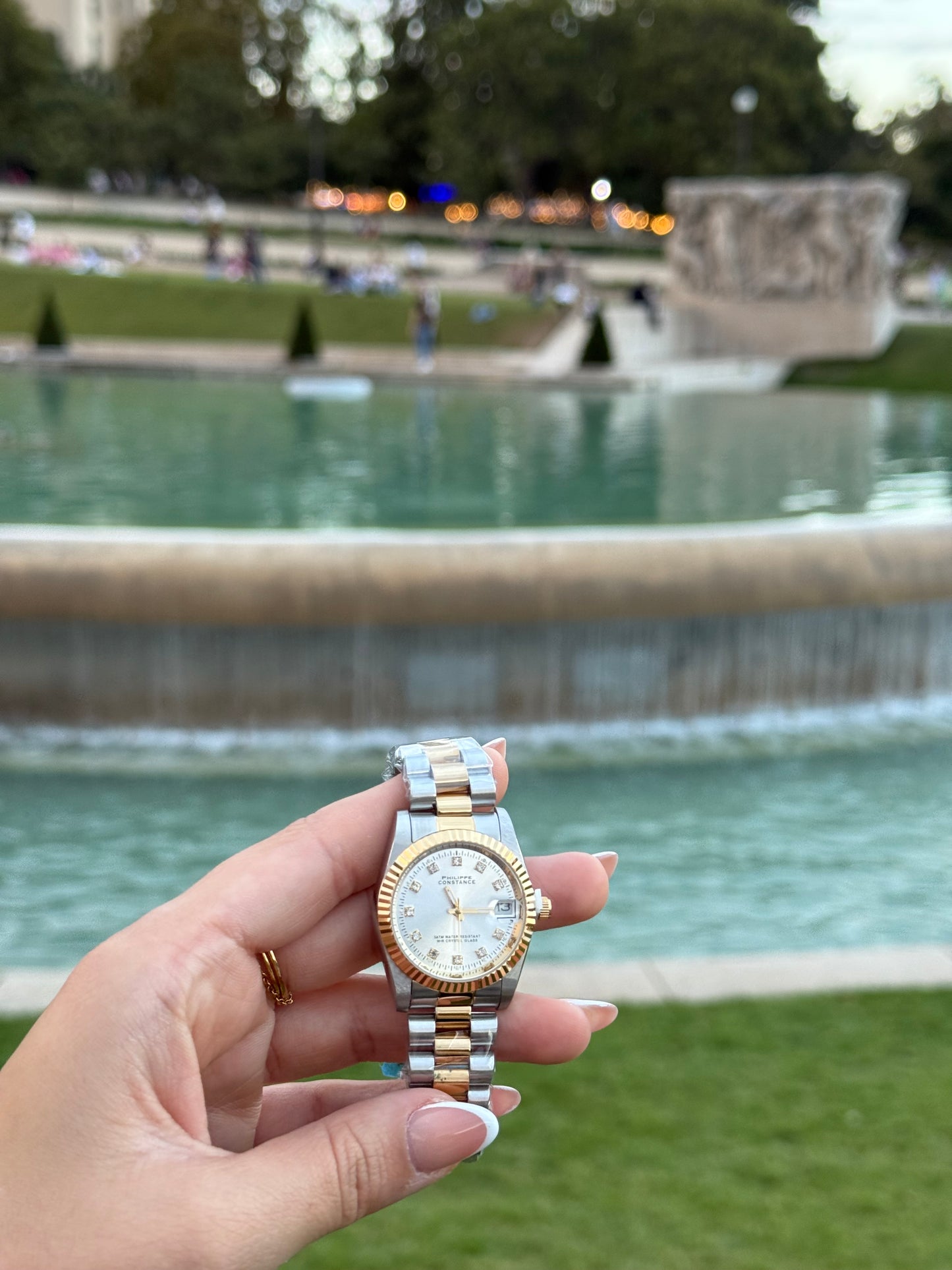 PARIS VERSAILLES – Αδιάβροχο Premium Ατσάλινο Ρολόι Stainless Steel