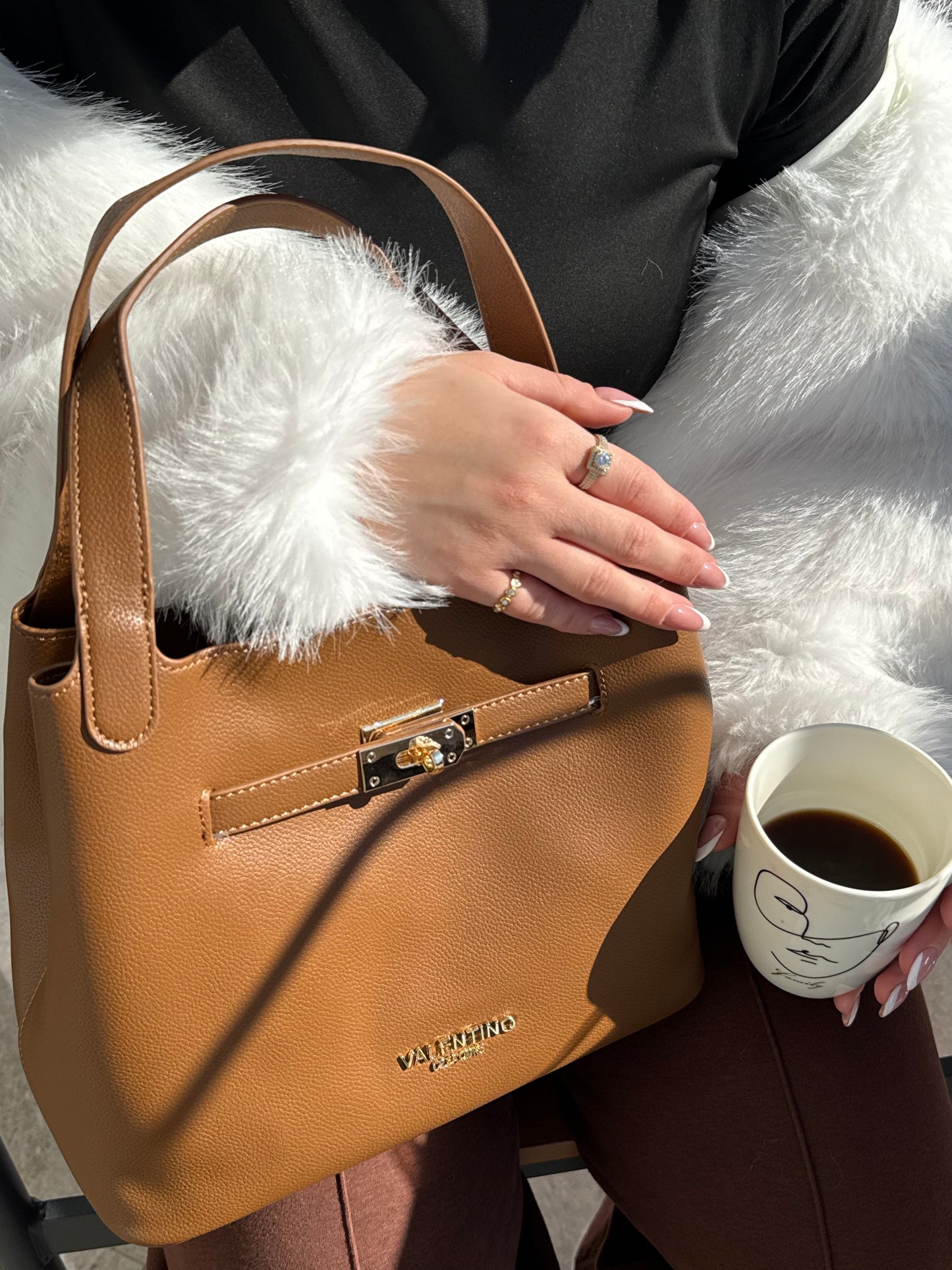 Τσάντα Camel Statement Bag ✨