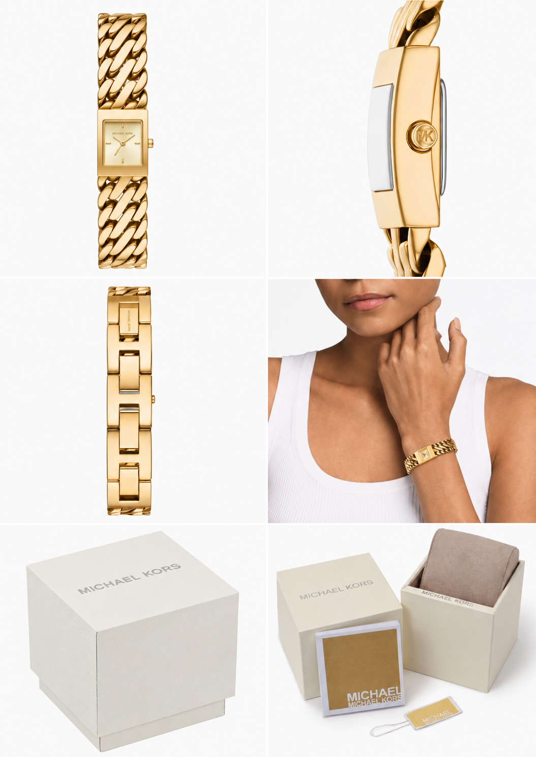 Michael Kors Ρολόι Αλυσίδα Darrington σε Χρυσό Τόνο MK4907