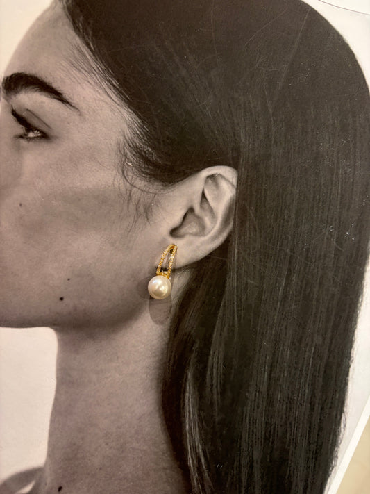 Golden Halo Pearl Drop