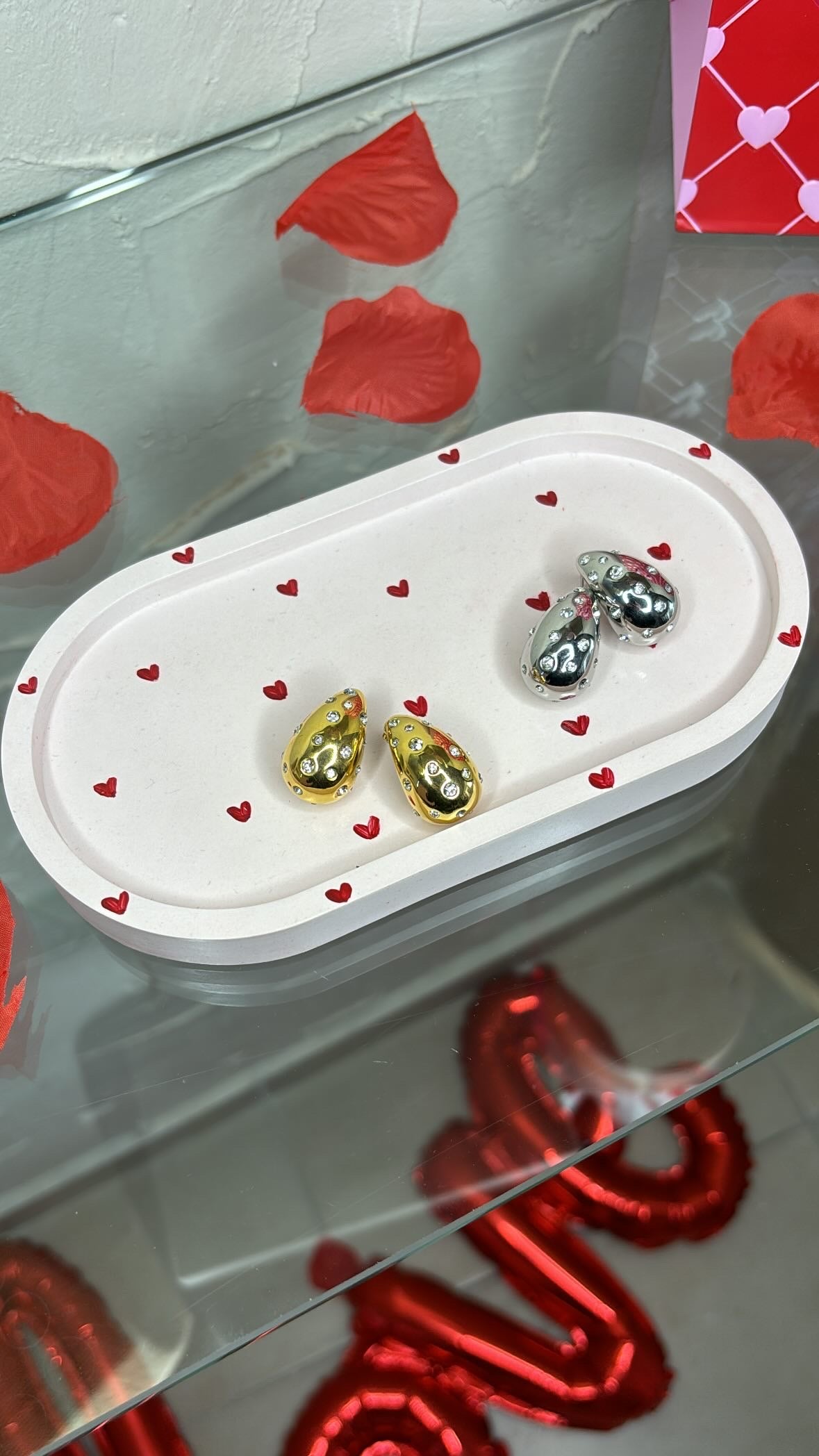 Σκουλαρίκια σε σχήμα σταγόνας