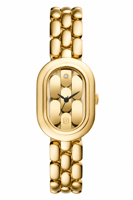 Ρολόι FOSSIL Sloan Gold-Tone Stainless Steel ES5380 Χρυσό