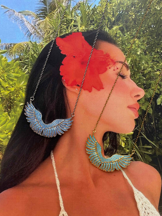 Azure Wings - Stainless steel