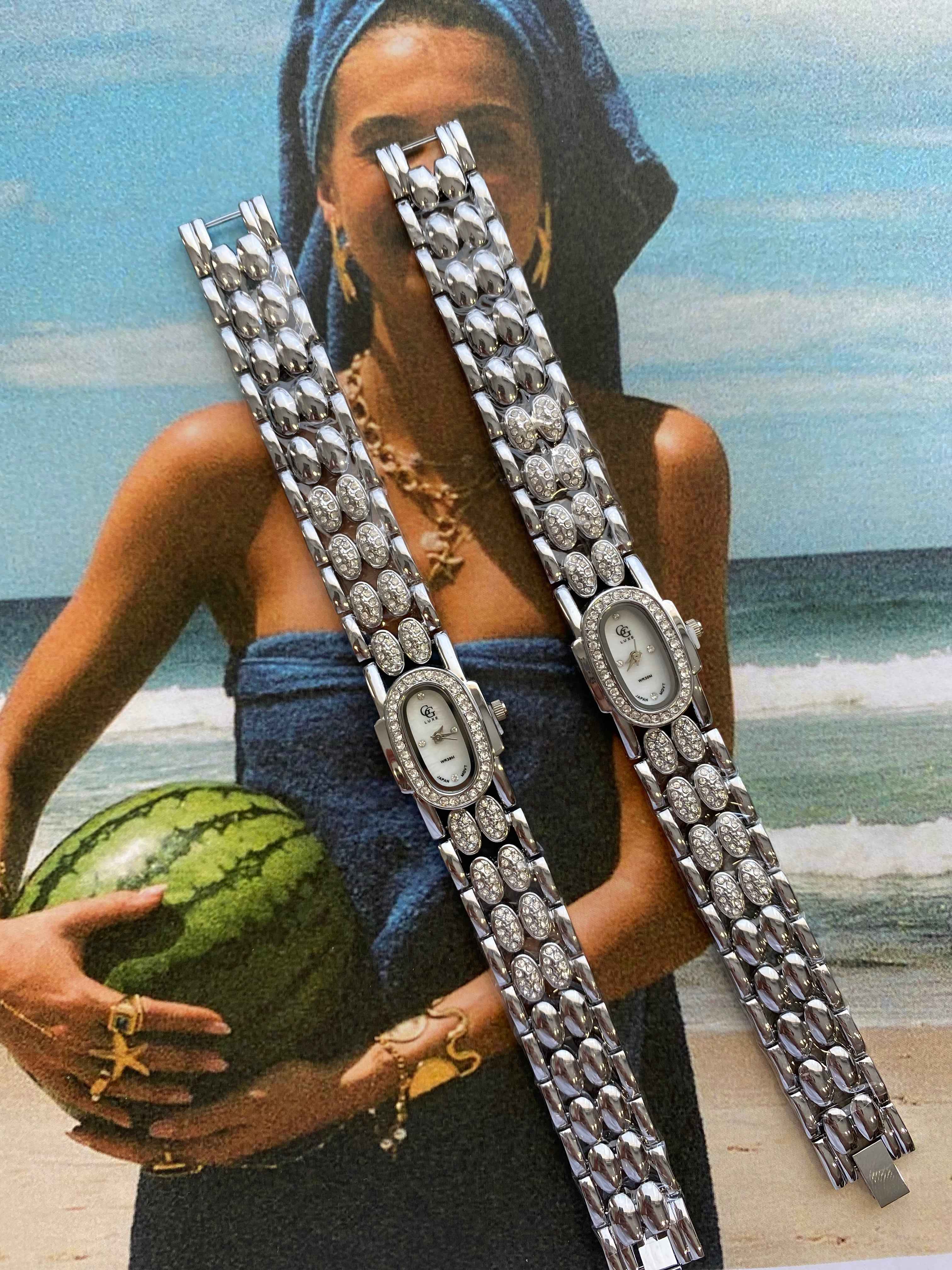 HAILEY WATCH 100% ρολόι από χειρουργικό ατσάλι