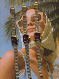 Ruby Timepiece- Stainless Steel