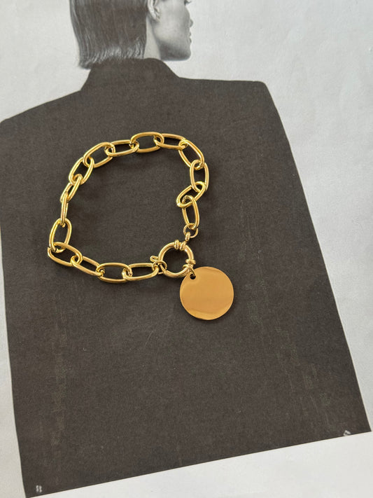 Iconic Disc – βραχιόλι stainless steel