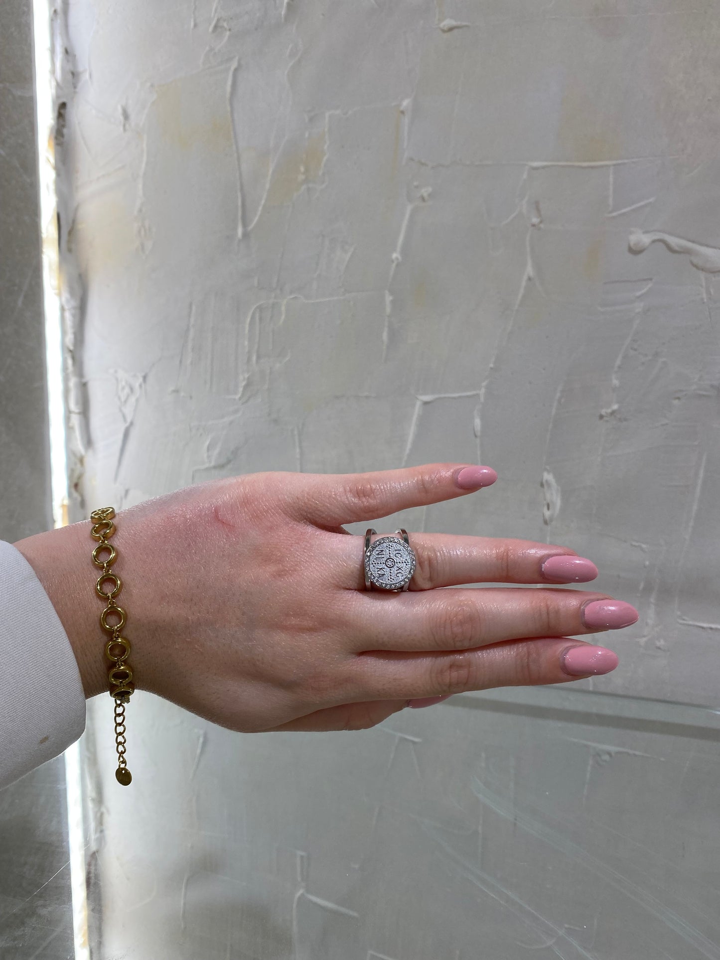 “Afrodicial” Ατσάλινο δαχτυλίδι