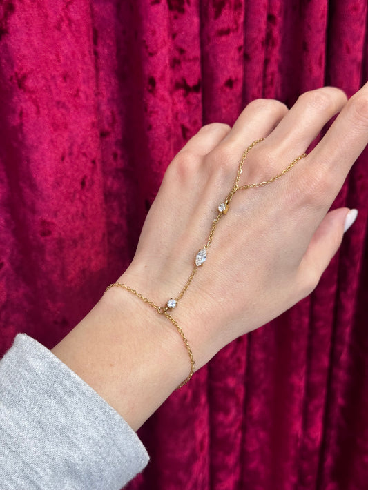 Fairy Dust – βραχιόλι δαχτυλίδι ατσάλινο