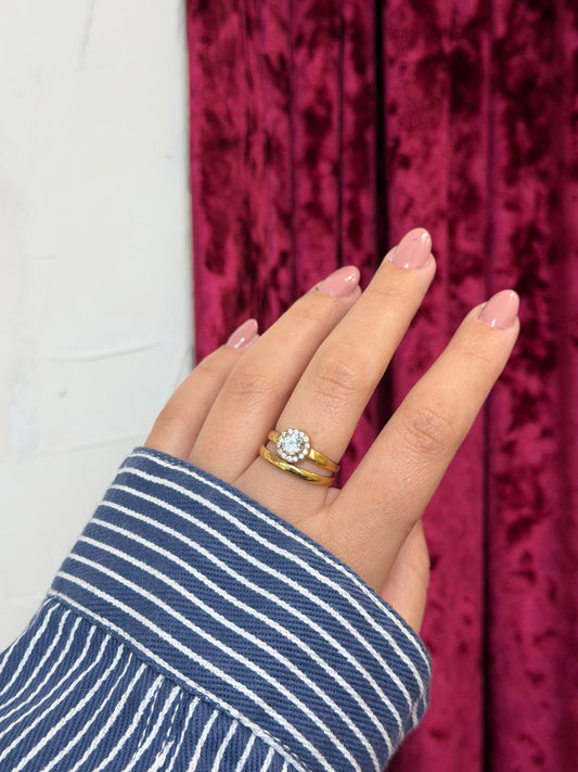 Royal Glow Ring – Stainless Steel”
