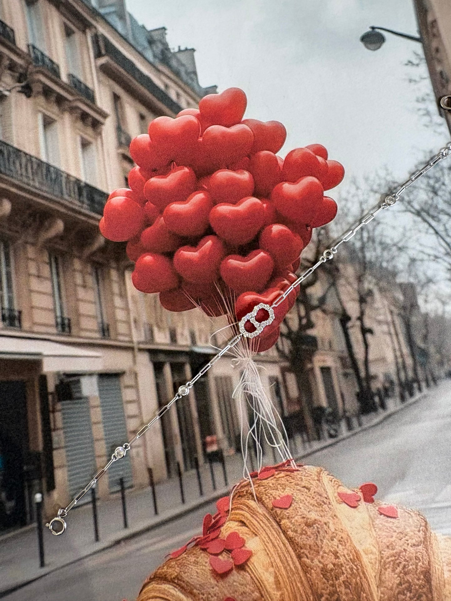 Love in the Air Βραχιόλι - VALENTINES COLLECTION ΑΣΗΜΙ 925