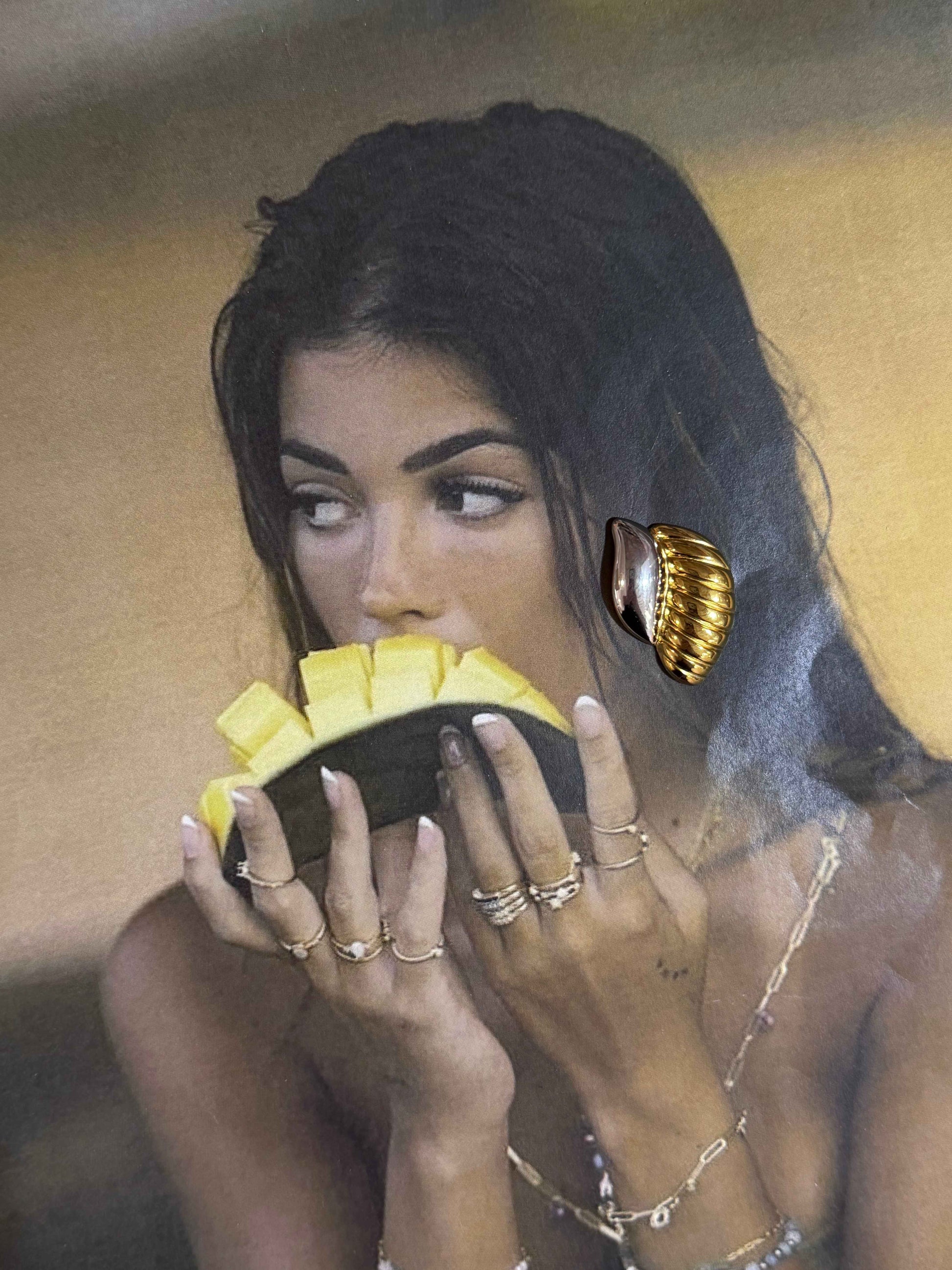 Golden Island - Ατσάλινα Σκουλαρίκια Stainless Steel