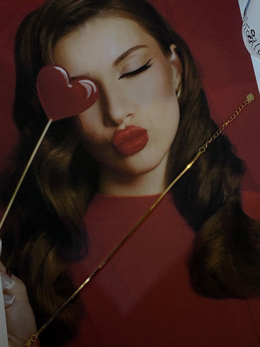 Scarlet Desire Βραχιόλι VALENTINES COLLECTION ΑΣΗΜΙ 925