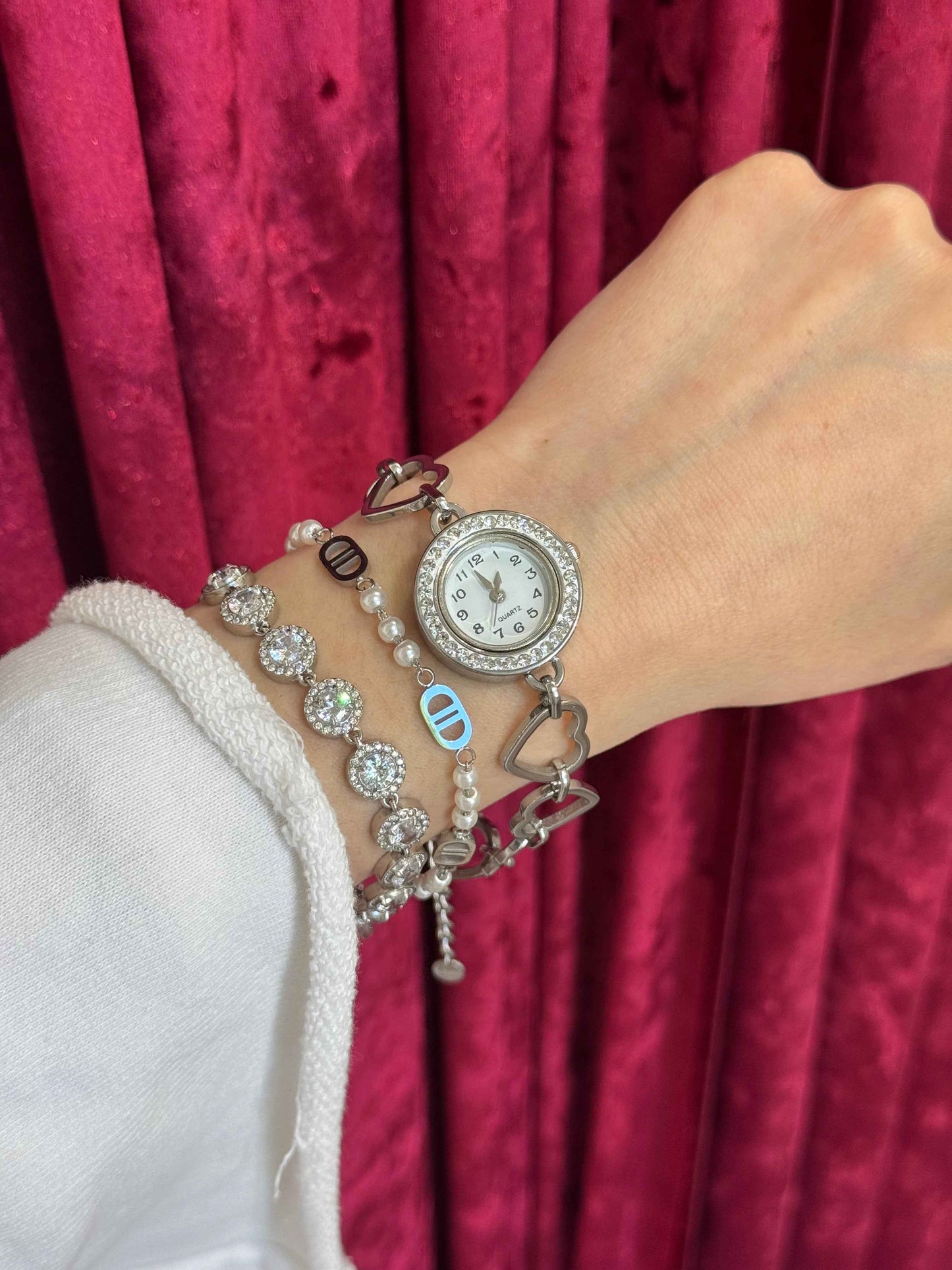 Heartbeat Glow – ρολόι Stainless Steel