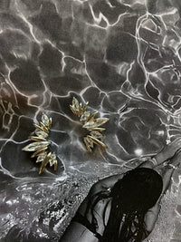 Crystal Flame Studs