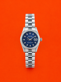 Azure Silver (small) — PREMIUM WATCH | STAINLESS STEEL — αδιάβροχο