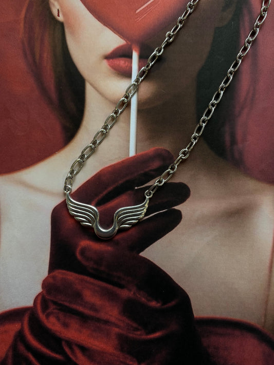 Wing grace-Χειροποίητα κοσμήματα από Pnoe (Χρυσό κούμπωμα ) 🪽