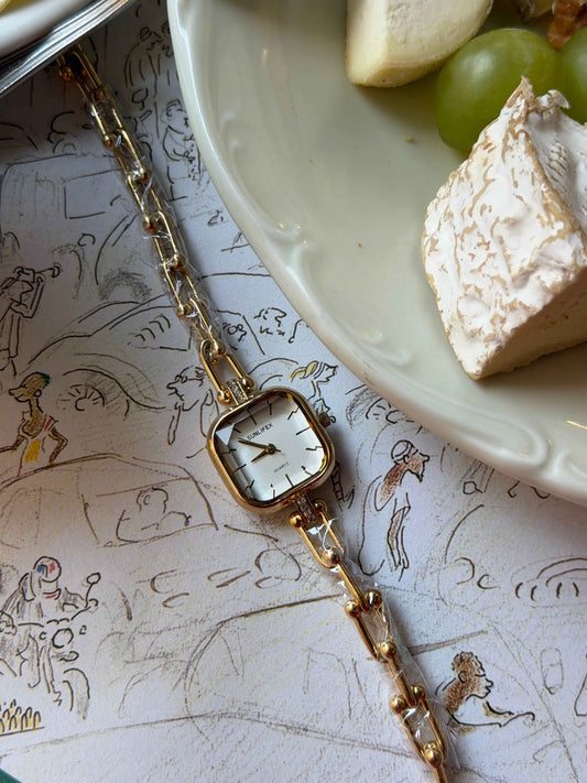 Paris Golden Chic Ατσάλινο Ρολόι