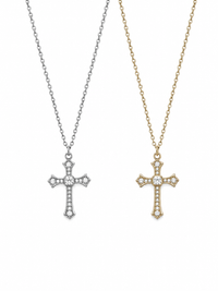 Princess Isabella ✨Cross – Ατσάλινο κολιέ