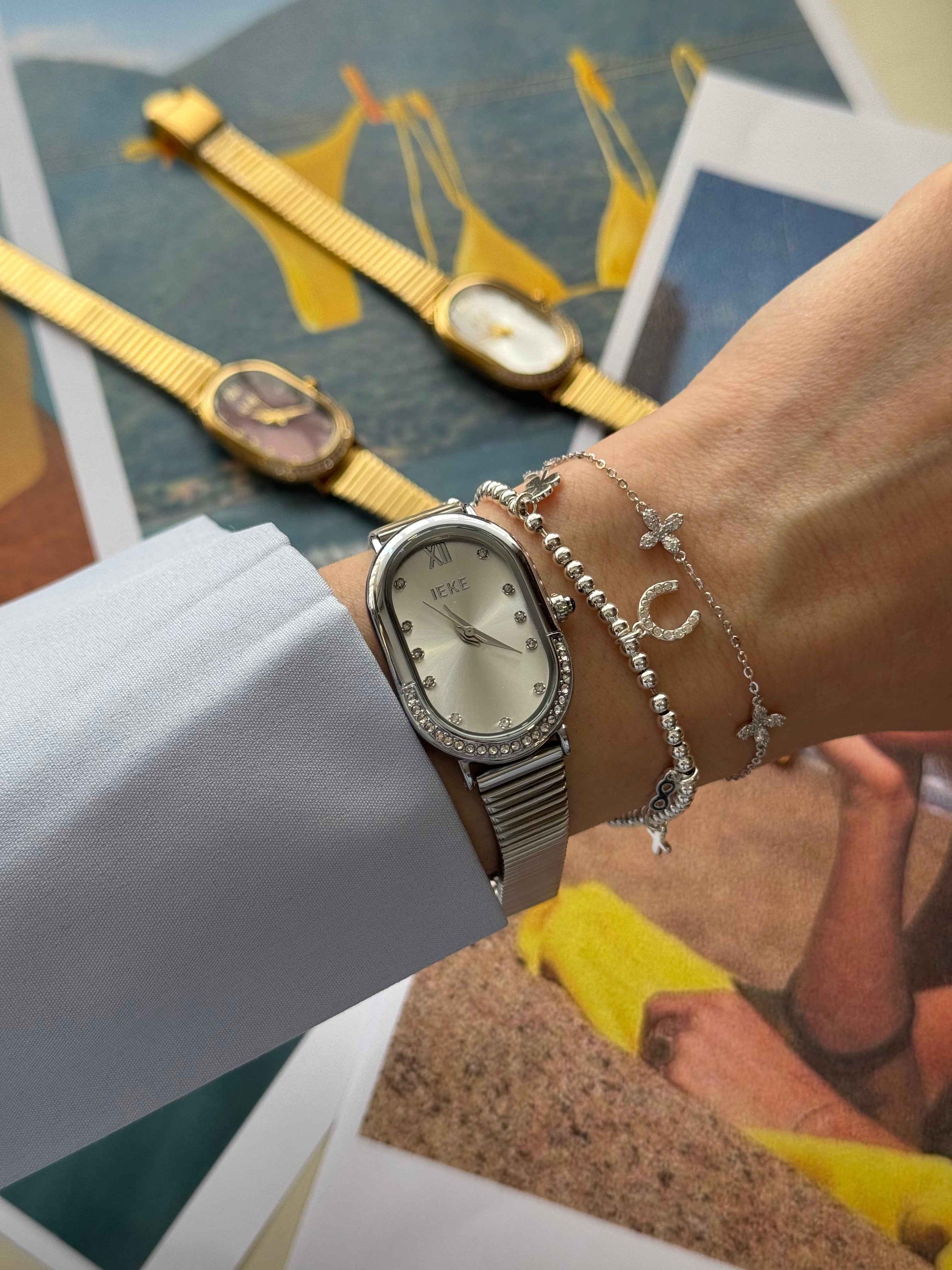Oval Starlight – Ρολόι Stainless Steel