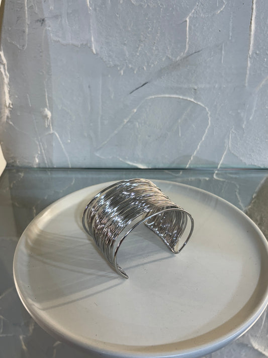 Χειροπέδες χρυσό ασημί μεγάλες