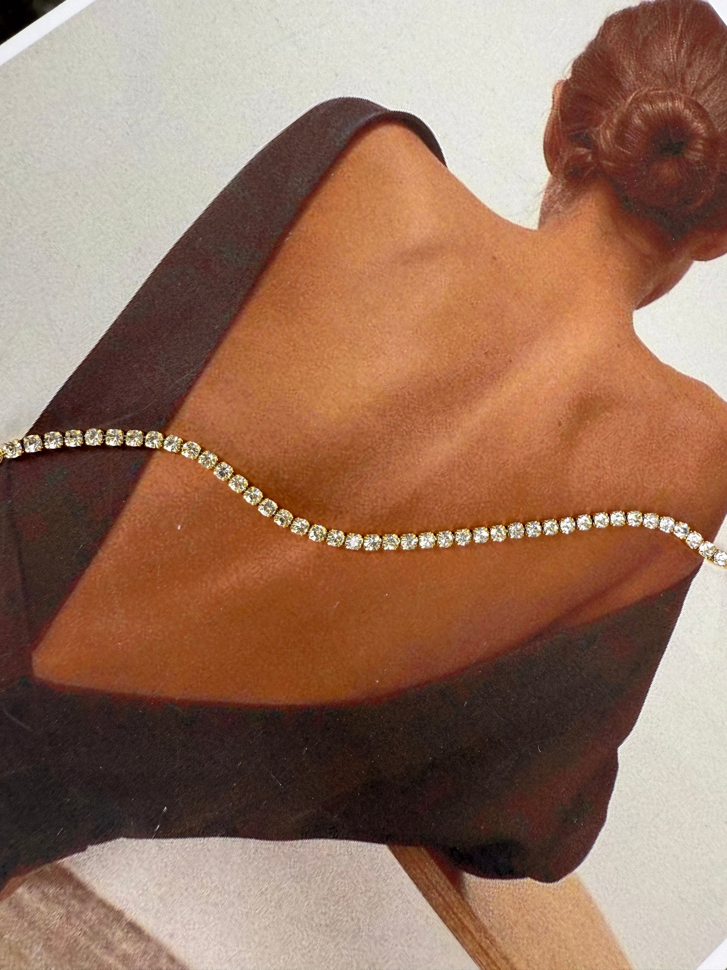 Swanline Shine – βραχιόλι stainless steel