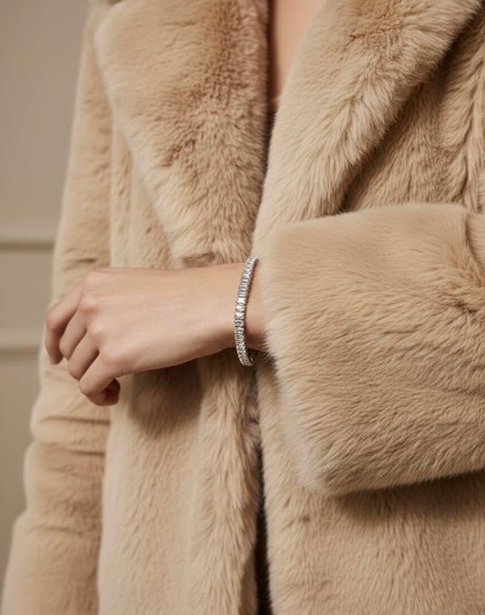 Spark Line silver– βραχιόλι stainless steel