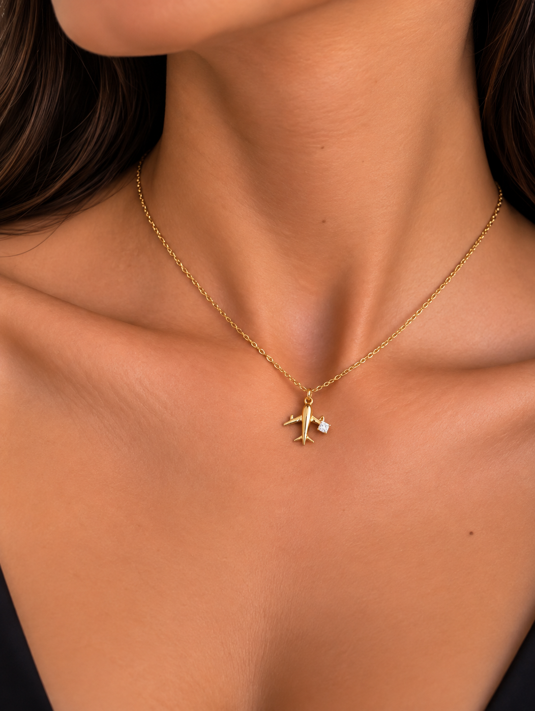 FLY AWAY NECKLACE - Κολιέ Από Ανοξείδωτο Ατσάλι