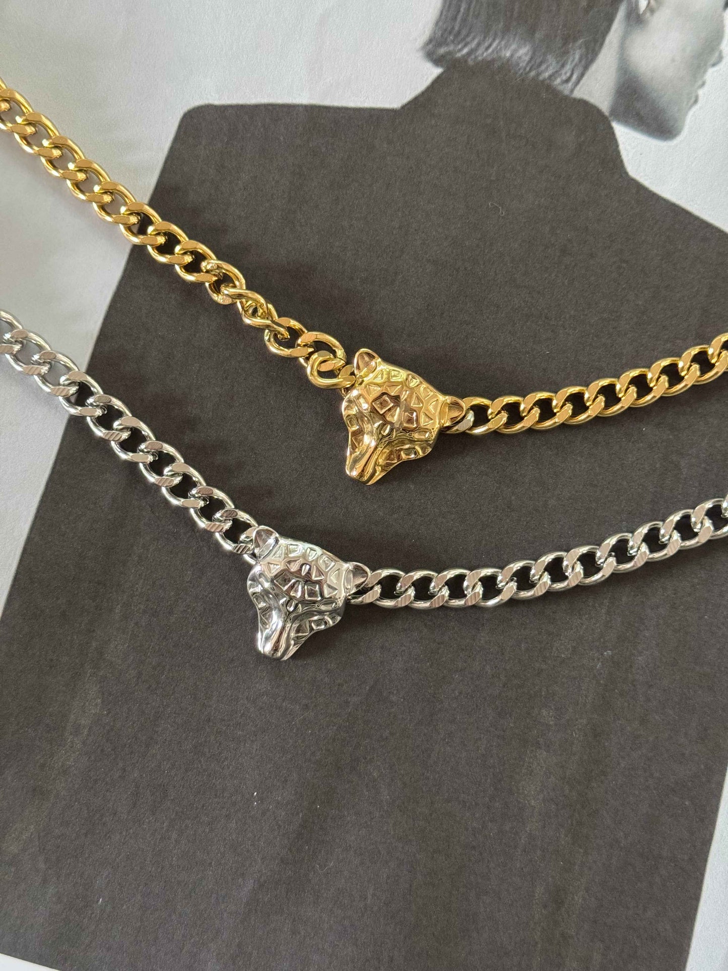 Panthera Fierce – κολιέ stainless steel