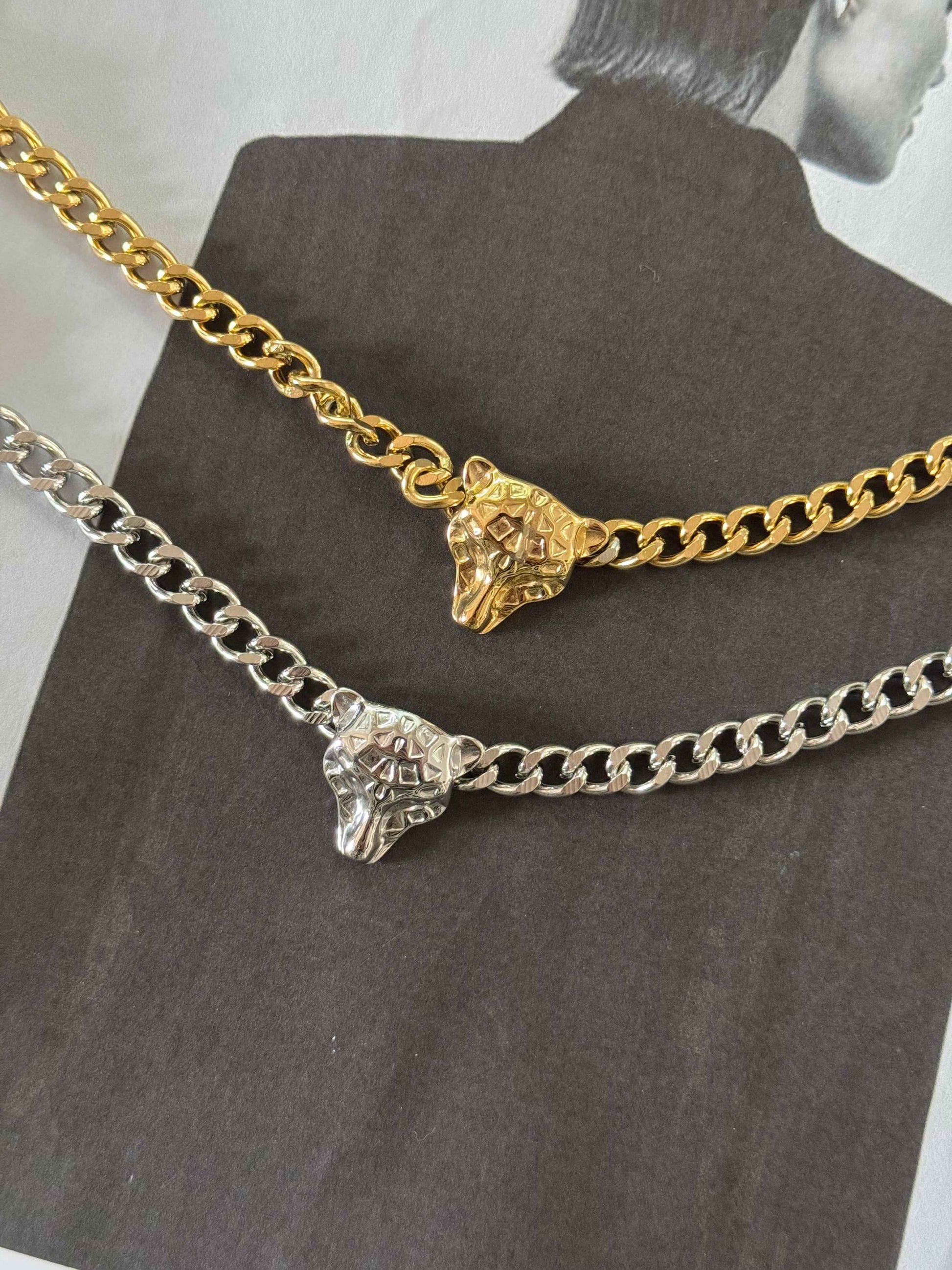 Panthera Fierce – κολιέ stainless steel