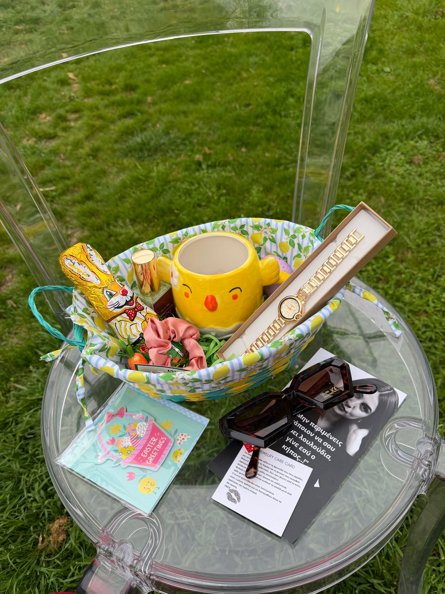🧺 “Lemon Glow Bunny Box”✨Easter Edition / δώρο νονάς