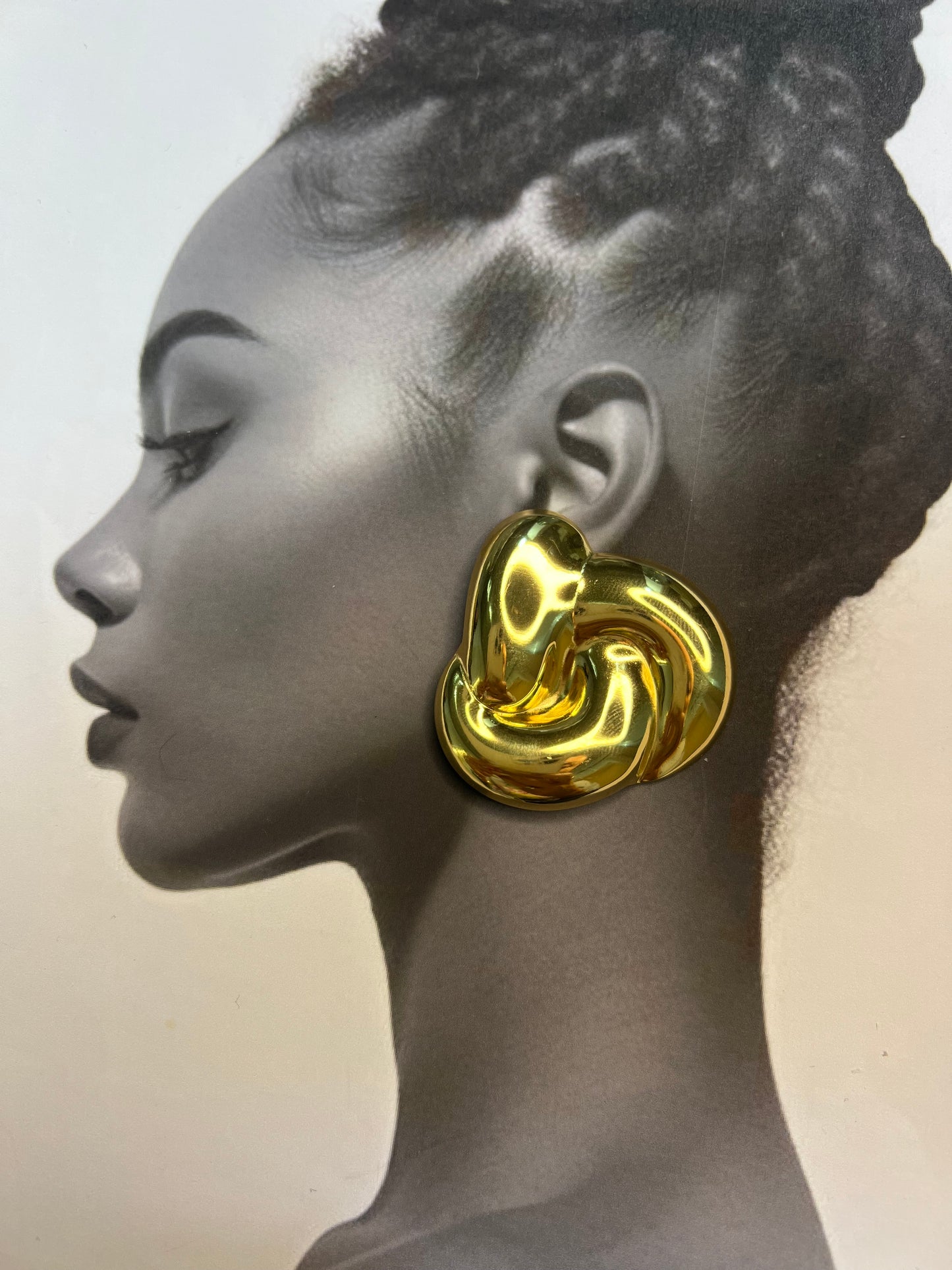 Melted Knot – Σκουλαρίκια Stainless Steel