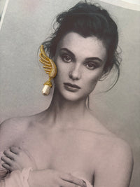 Angel Wing Pearl Earring
