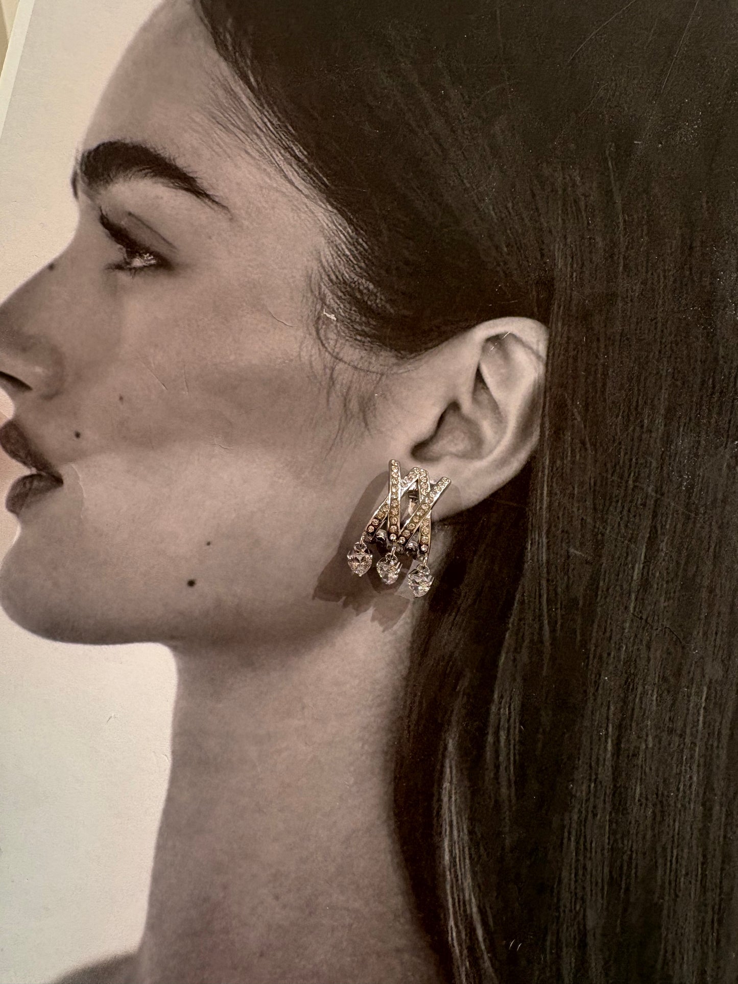 Elegant Crystal Drop Earrings