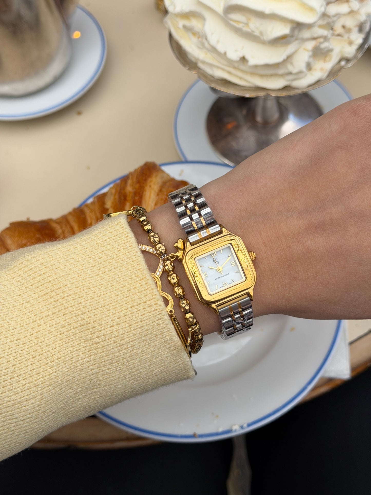 Paris Crown Ατσάλινο Ρολόι