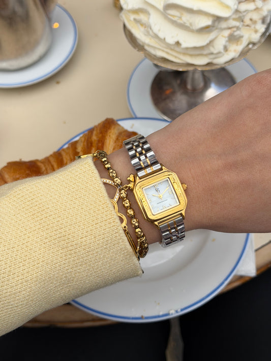 Paris Crown Ατσάλινο Ρολόι