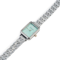 "Elegance in Mint" Ατσάλινο ρολόι