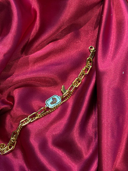 Clover Aura Bracelet Ατσάλινο βραχιόλι