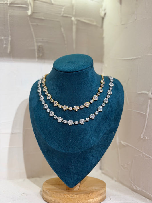 Heart Aurora – κολιέ stainless steel