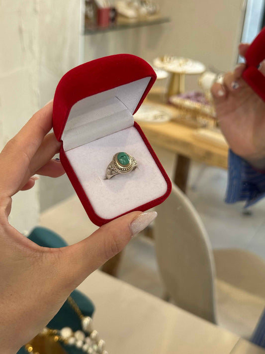 Heirloom Turquoise - Δαχτυλίδι Ασήμι 925