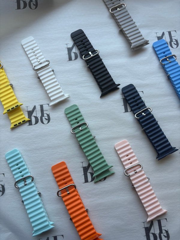 Χρωματιστά Λουράκια Σιλικόνης για Smartwatch – Άνεση & Στυλ σε Κάθε Χτύπο